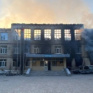 В Авдеевке захватчики обстреляли школу «Градами» с магниевым зарядом