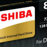 Серию жестких дисков Toshiba X300 пополнила модель объемом 8 ТБ