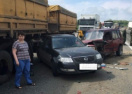 Под Ростовом-на-Дону произошло столкновение 14 автомобилей