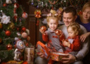 Семейная новогодняя фотосессия в студии - идеи и полезные советы