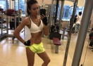 Ольга Бузова продемонстрировала модельные формы в тренажерном зале